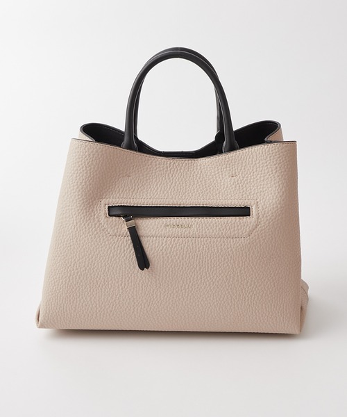 FIORELLI(フィオレッリ)の「【FIORELLI(フィオレッリ)】ボストンバッグ(ボストンバッグ・レディース・ホワイト/ブラウン・FREE)」の9枚目の写真