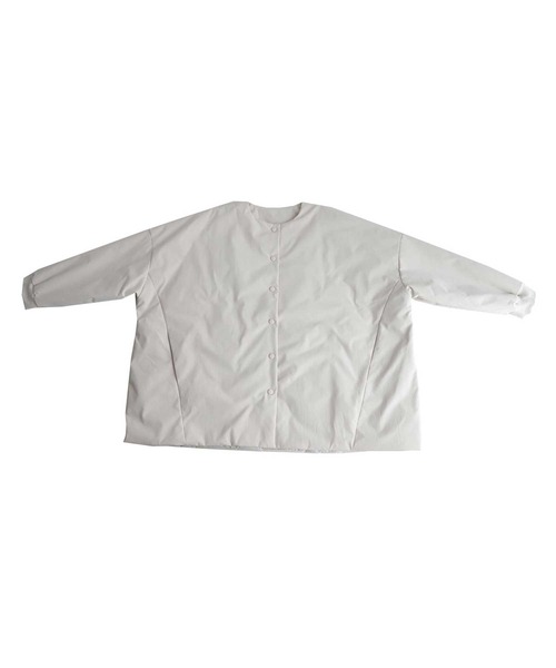 antiqua（アンティカ）の「BIGノーカラーブルゾン（ブルゾン・レディース・ブラック/カーキ/アイボリー・FREE）」の15枚目の写真