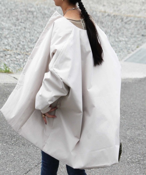 アンティカ　ブルゾン antiqua ブルゾン アウター シアーブルゾン レディース