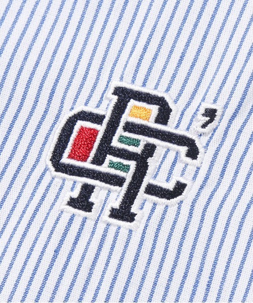 ROMANTIC CROWN(ロマンティッククラウン)の「【ROMANTIC CROWN】RC CLUB STRIPE SHIRT / ロマンティッククラウン RC クラブ ストライプ シャツ(シャツ/ブラウス・メンズ・ブルー・SMALL/MEDIUM/LARGE/X-LARGE)」の10枚目の写真