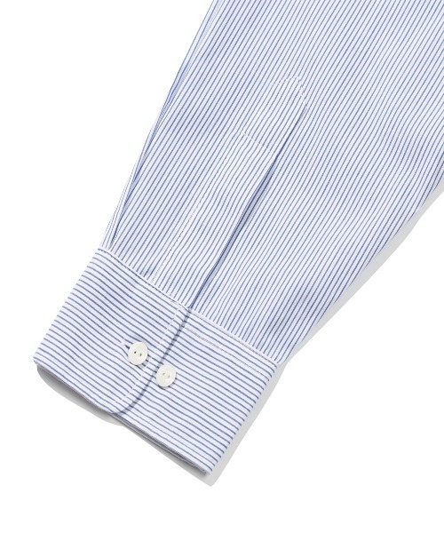 ROMANTIC CROWN(ロマンティッククラウン)の「【ROMANTIC CROWN】RC CLUB STRIPE SHIRT / ロマンティッククラウン RC クラブ ストライプ シャツ(シャツ/ブラウス・メンズ・ブルー・SMALL/MEDIUM/LARGE/X-LARGE)」の12枚目の写真