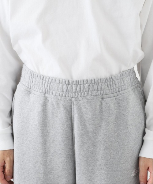 STUSSY（ステューシー）の「【STUSSY / ステューシー】Stock Logo Pant（スウェットパンツ・メンズ・チャコールグレー/ブラック・MEDIUM/LARGE/SMALL）」の4枚目の写真