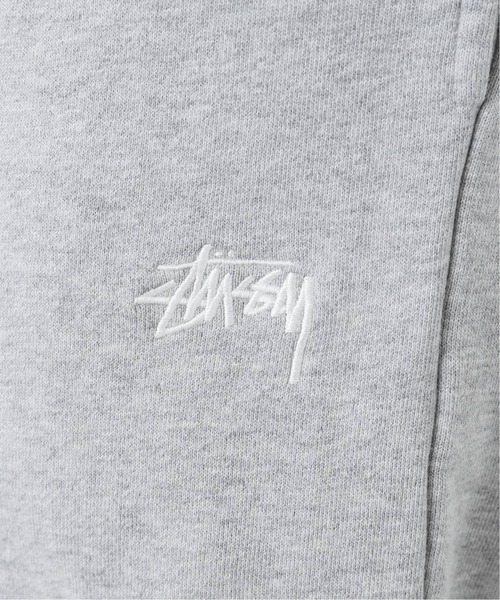 STUSSY（ステューシー）の「【STUSSY / ステューシー】Stock Logo Pant（スウェットパンツ・メンズ・チャコールグレー/ブラック・MEDIUM/LARGE/SMALL）」の8枚目の写真