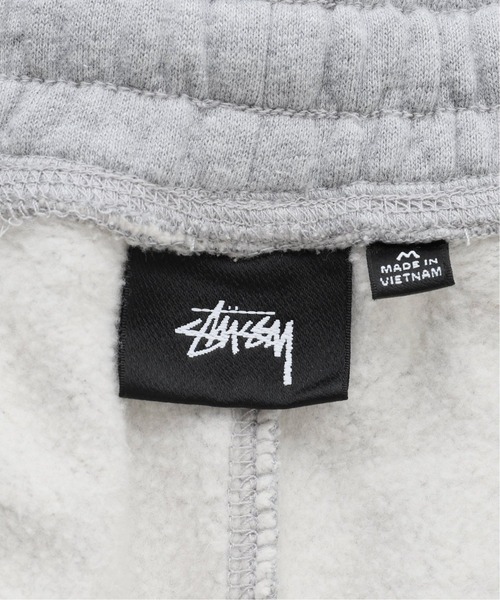 STUSSY（ステューシー）の「【STUSSY / ステューシー】Stock Logo Pant（スウェットパンツ・メンズ・チャコールグレー/ブラック・MEDIUM/LARGE/SMALL）」の14枚目の写真
