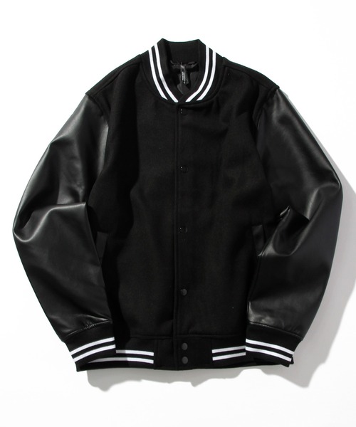 INASTUDIOS ZOO(イーナストゥディオスズー)の「「INASTUDIOS SELECT」メルトンスタジャン(スタジャン・メンズ・ブラック/チェック/杢グレー/ネイビー・LARGE/X-LARGE/MEDIUM)」の15枚目の写真