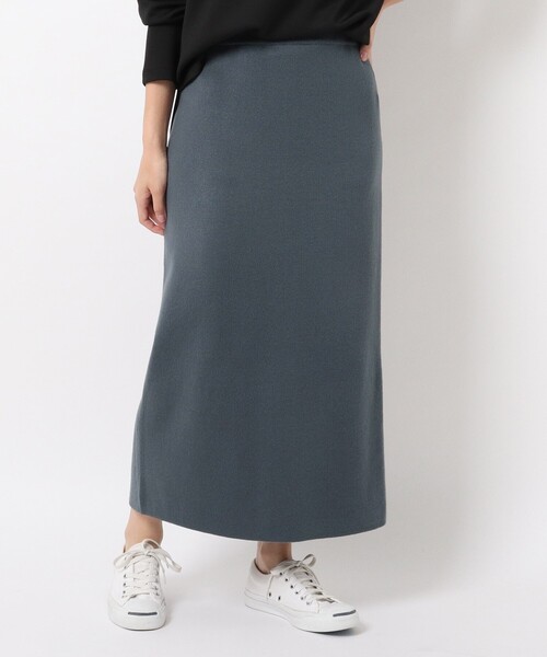 THE SHOP TK (ザ ショップ ティーケー )の「◆アンチピリングタイトニットスカート(スカート・レディース・ダークブラウン/ブルー/ライトベージュ・11/12)」の11枚目の写真