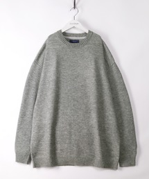 オーバーサイズバルキーニット/プルオーバー