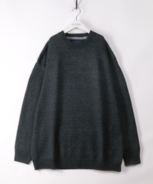 オーバーサイズバルキーニット/プルオーバー