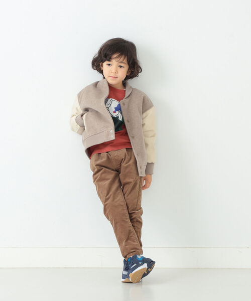B:MING by BEAMS(ビーミングバイビームス)の「B:MING by BEAMS / アワード ジャケット(100~140cm)(ブルゾン・キッズ・ベージュ/レッド系その他・110/100/140/120/130)」の18枚目の写真