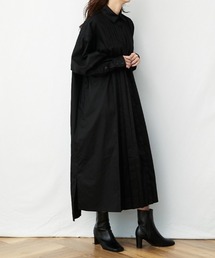 AZUL ENCANTO | アシメタックロングシャツワンピース(シャツワンピース)