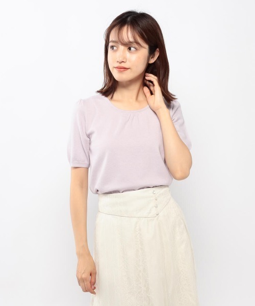MISCH MASCH(ミッシュマッシュ)の「ニットアンサンブル(アンサンブル・レディース・ラベンダー/ライトブルー/ホワイト/ネイビー・MEDIUM)」の17枚目の写真