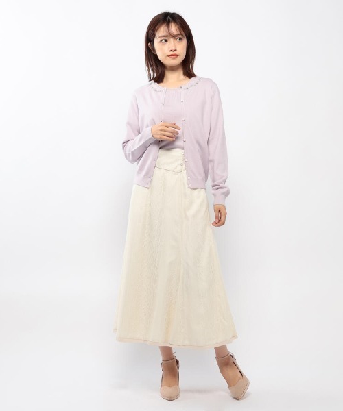 MISCH MASCH(ミッシュマッシュ)の「ニットアンサンブル(アンサンブル・レディース・ラベンダー/ライトブルー/ホワイト/ネイビー・MEDIUM)」の18枚目の写真