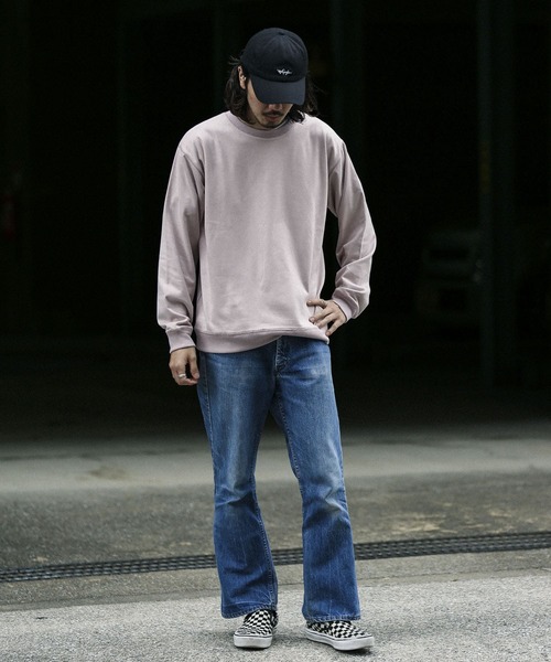 URBAN RESEARCH Sonny Label(アーバンリサーチサニーレーベル)の「フェイクスエード裏フリースプルオーバー(スウェット・メンズ・ライトグレー/ピンク/モカ/ライトカーキ・MEDIUM/LARGE)」の15枚目の写真