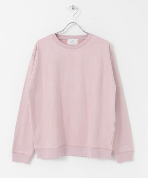 URBAN RESEARCH Sonny Label(アーバンリサーチサニーレーベル)の「フェイクスエード裏フリースプルオーバー(スウェット・メンズ・ライトグレー/ピンク/モカ/ライトカーキ・MEDIUM/LARGE)」の6枚目の写真