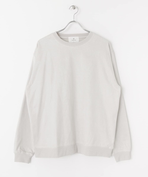 URBAN RESEARCH Sonny Label(アーバンリサーチサニーレーベル)の「フェイクスエード裏フリースプルオーバー(スウェット・メンズ・ライトグレー/ピンク/モカ/ライトカーキ・MEDIUM/LARGE)」の8枚目の写真