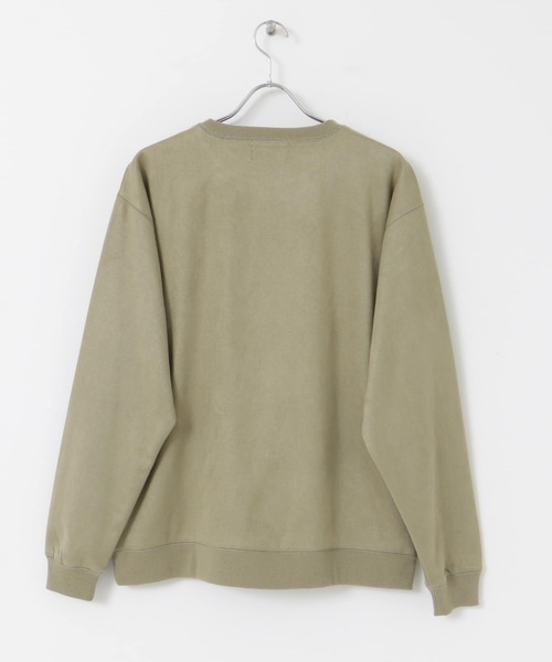 URBAN RESEARCH Sonny Label(アーバンリサーチサニーレーベル)の「フェイクスエード裏フリースプルオーバー(スウェット・メンズ・ライトグレー/ピンク/モカ/ライトカーキ・MEDIUM/LARGE)」の12枚目の写真