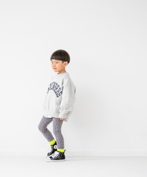 LOWRYS FARM（ローリーズファーム）の「ウラキモウプリントレギンス　239659（スラックス・キッズ・ブラウン/グレー/モカ/グリーン・110cm/130cm/120cm/100cm）」の21枚目の写真