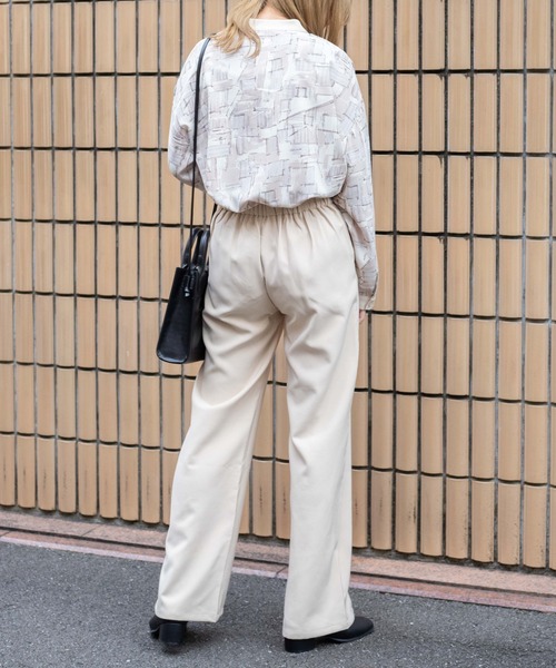 WEGO(ウィゴー)の「WEGO/【WEB限定】パイピングバンドカラーシャツ(シャツ/ブラウス・レディース・その他1/その他2/その他3・FREE)」の10枚目の写真