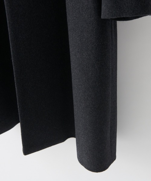 CIAOPANIC(チャオパニック)の「【RAXA/ラシャ】NOBILIA メルトンシングルチェスターコート(チェスターコート・メンズ・チャコールグレー/ブラック/ダークグリーン・MEDIUM/LARGE)」の21枚目の写真