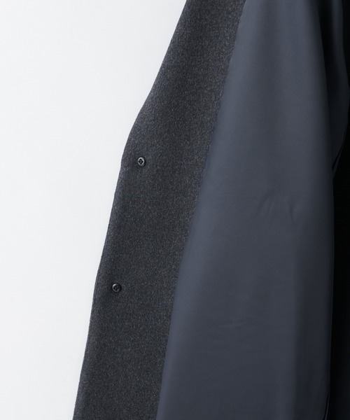 CIAOPANIC(チャオパニック)の「【RAXA/ラシャ】NOBILIA メルトンシングルチェスターコート(チェスターコート・メンズ・チャコールグレー/ブラック/ダークグリーン・MEDIUM/LARGE)」の16枚目の写真