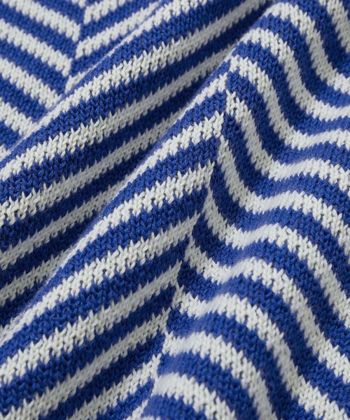 vis-`a-vis（ビサビ）の「【WEB限定】マストトレンド！へリンボーンバイカラーカーディガン（カーディガン/ボレロ・レディース・ベージュ/ブルー系その他4/ブラック・FREE）」の21枚目の写真