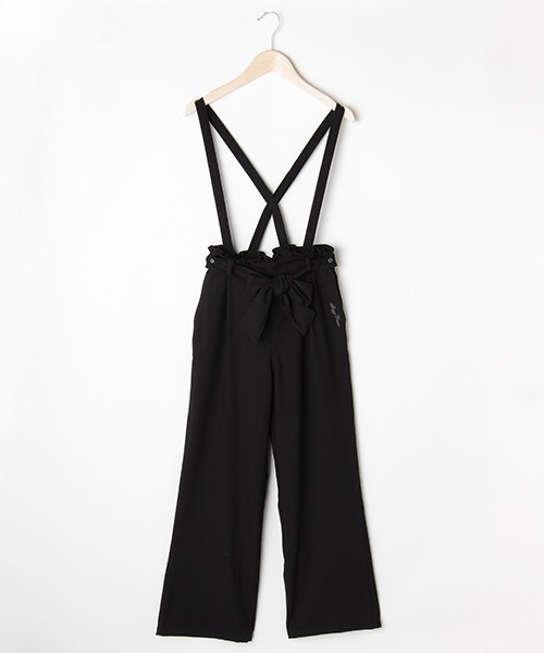 つりつきハイウエストストレートパンツ