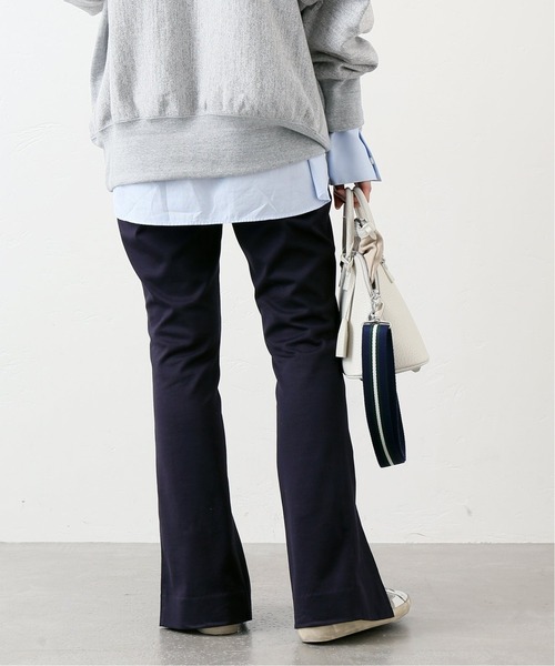 CINOH（チノ）の「【CINOH/チノ】 別注 センターベンツストレッチパンツ（その他パンツ・レディース・ブラック/ネイビー・38/36）」の8枚目の写真