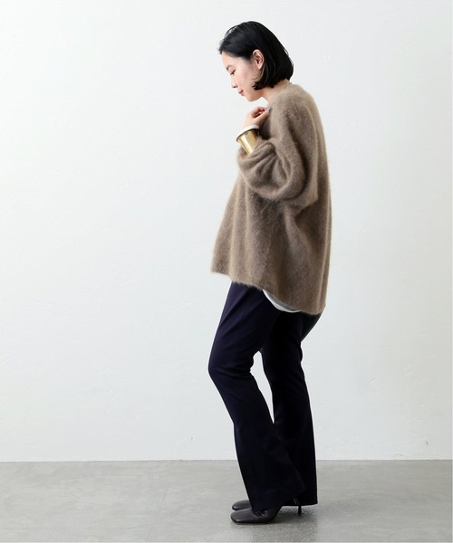 CINOH（チノ）の「【CINOH/チノ】 別注 センターベンツストレッチパンツ（その他パンツ・レディース・ブラック/ネイビー・38/36）」の16枚目の写真