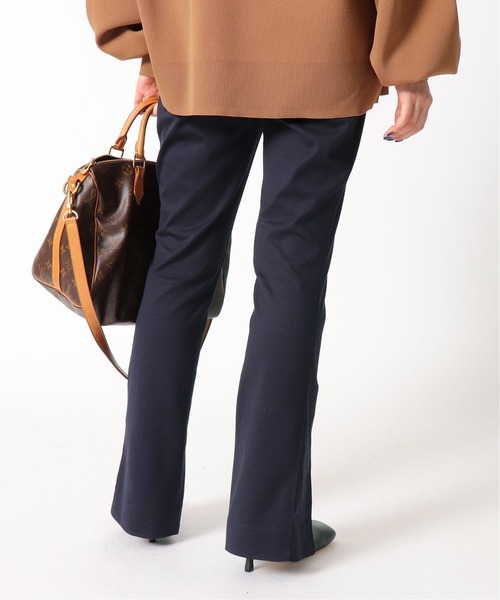 CINOH（チノ）の「【CINOH/チノ】 別注 センターベンツストレッチパンツ（その他パンツ・レディース・ブラック/ネイビー・38/36）」の21枚目の写真