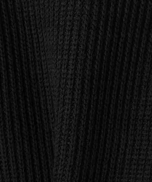 green label relaxing（グリーンレーベルリラクシング）の「フォークランドウール キリカエ クルーネック ニット（ニット/セーター・メンズ・ホワイト/ブラック・S/M/L/XL）」の11枚目の写真