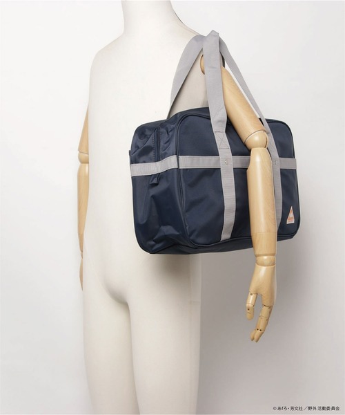 PEN FIELD（ペンフィールド）の「PENFIELD × ゆるキャン△ SCHOOL BAG（ショルダーバッグ・メンズ・ネイビー・FREE）」の4枚目の写真