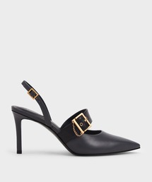 CHARLES & KEITH | バックルド スリングバックパンプス / Buckled Slingback Pumps(パンプス)