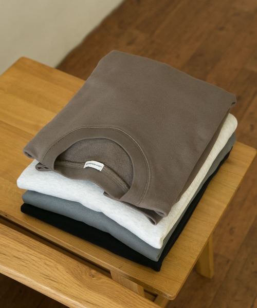 URBAN RESEARCH DOORS（アーバンリサーチドアーズ）の「裏起毛クルーネックプルオーバースウェット（スウェット・メンズ・ブラック/ブルー/モカ/ホワイト系その他・40/38）」の7枚目の写真