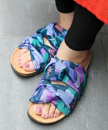 チチカカ | ペイントプリントクロスサンダル(サンダル)