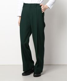 Lui's | ウォームワイドストレートパンツ(スラックス)
