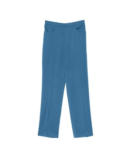 Re:EDIT（リエディ）の「[低身長サイズ有][保湿]潤って暖かい裏微起毛リサイクルセンタースリットテーパードパンツ（その他パンツ・レディース・アイボリー/ラベンダー/ブラック/ブルー/ピンク/グリーン/ブラウン・AS/LARGE/AL/MEDIUM/SMALL/AM）」の11枚目の写真