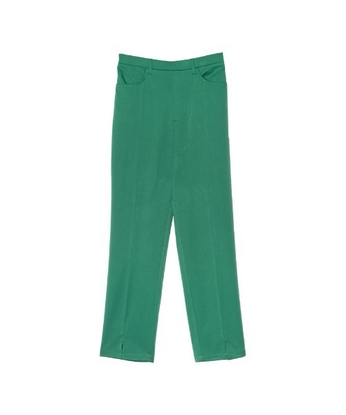 Re:EDIT（リエディ）の「[低身長サイズ有][保湿]潤って暖かい裏微起毛リサイクルセンタースリットテーパードパンツ（その他パンツ・レディース・アイボリー/ラベンダー/ブラック/ブルー/ピンク/グリーン/ブラウン・AS/LARGE/AL/MEDIUM/SMALL/AM）」の13枚目の写真