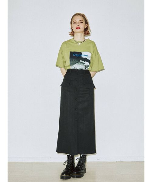 jouetie(ジュエティ)の「ジャケットライクスカート(スカート・レディース・ブラック/ベージュ/ピンク/ブルー・MEDIUM)」の17枚目の写真