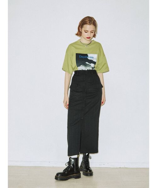 jouetie(ジュエティ)の「ジャケットライクスカート(スカート・レディース・ブラック/ベージュ/ピンク/ブルー・MEDIUM)」の22枚目の写真