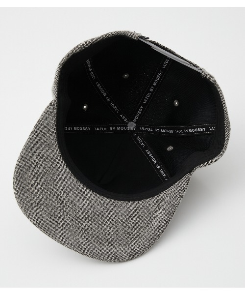 AZUL by moussy（アズールバイマウジー）の「VERAMENTE CAP（キャップ・メンズ・ブラック/グレー・FREE）」の4枚目の写真