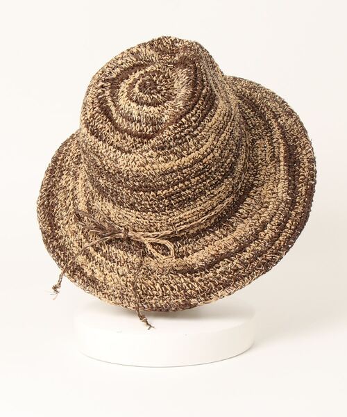 HA1282 OVERRIDE RAFFIA クロシェット MANISH 帽子 HA1282 OVERRIDE RAFFIA クロシェット MANISH 帽子 - メルカリ