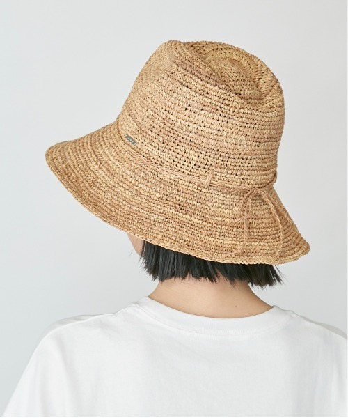 HA1282 OVERRIDE RAFFIA クロシェット MANISH 帽子 HA1282 OVERRIDE RAFFIA クロシェット MANISH 帽子 - メルカリ