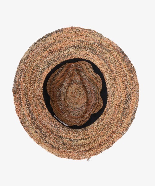 OVERRIDE RAFFIA CROCHET MANISH（ハット）｜OVERRIDE