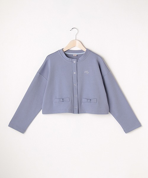 mezzo piano Junior（メゾピアノジュニア）の「カットソーカーディガン  