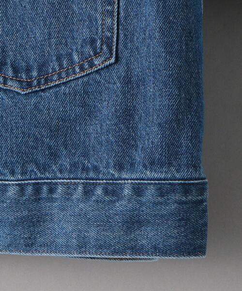 BEAUTY&YOUTH UNITED ARROWS（ビューティーアンドユースユナイテッドアローズ）の「BY コットンデニム ショートジャケット -ウォッシャブル-（デニムジャケット・レディース・ライトブルー/コバルトブルー・S/M）」の18枚目の写真