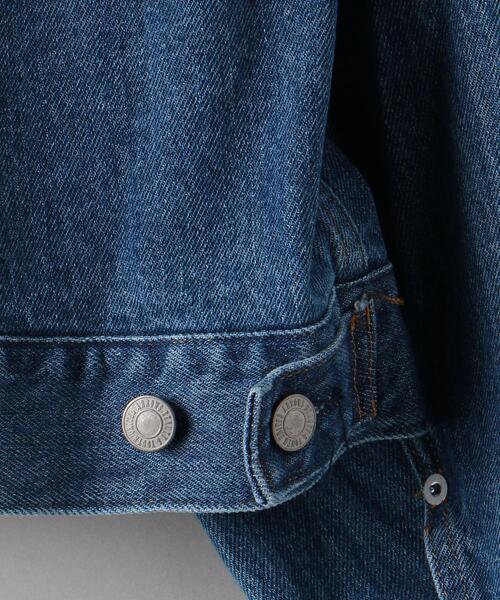 BEAUTY&YOUTH UNITED ARROWS（ビューティーアンドユースユナイテッドアローズ）の「BY コットンデニム ショートジャケット -ウォッシャブル-（デニムジャケット・レディース・ライトブルー/コバルトブルー・S/M）」の19枚目の写真