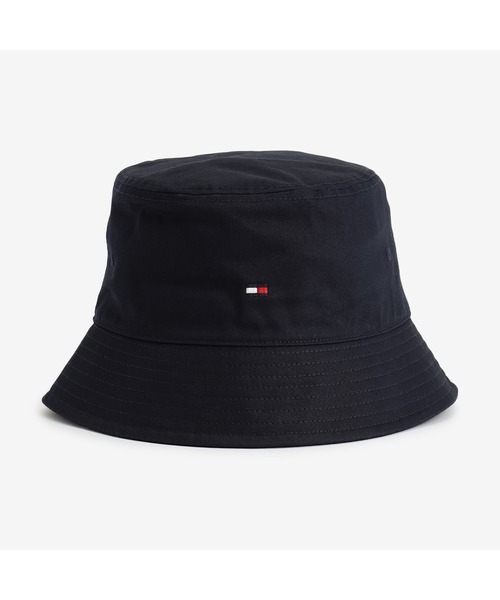 TOMMY HILFIGER(トミーヒルフィガー)の「フラッグバケットハット(ハット・レディース・ホワイト/ネイビー・FREE)」の6枚目の写真