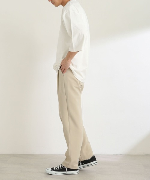 SENSE OF PLACE by URBAN RESEARCH(センスオブプレイスバイアーバンリサーチ)の「『ユニセックス』シシュウエクストラルーズTシャツ(5分袖)(Tシャツ/カットソー・メンズ・ブラック/オレンジ/ライトベージュ/ホワイト/グリーン・ONE)」の18枚目の写真