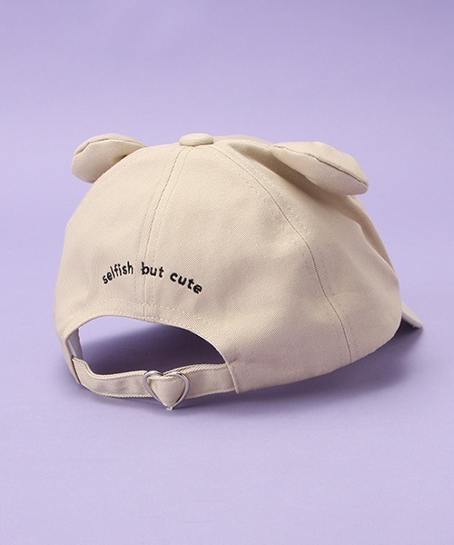 by LOVEiT（バイラビット）の「クマ耳キャップ（キャップ・キッズ・ピンク/アイボリー/ベージュ・M/L）」の11枚目の写真