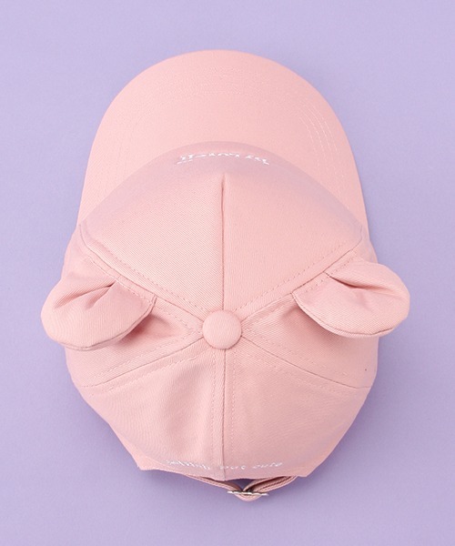 by LOVEiT（バイラビット）の「クマ耳キャップ（キャップ・キッズ・ピンク/アイボリー/ベージュ・M/L）」の7枚目の写真